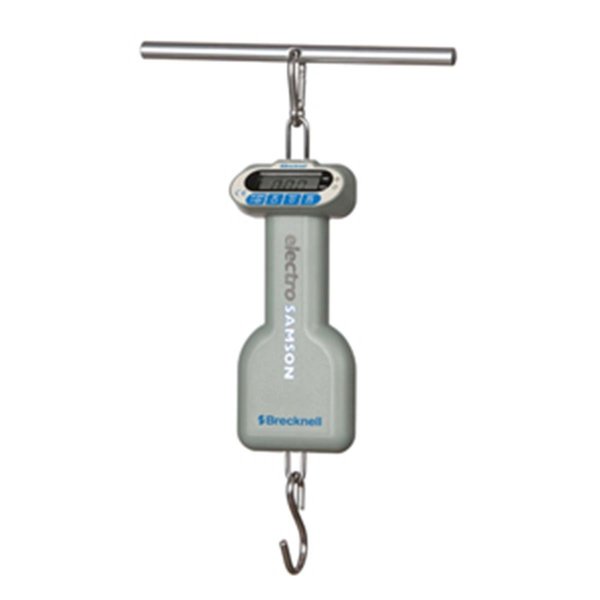 Salter Brecknell SalterBrecknell SA3N253 ElectroSamson Digital Hand-Held Hanging Scale; Multicolor Salter-Brecknell-SA3N253